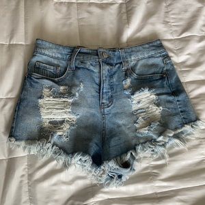 Wild Fable Jean Shorts